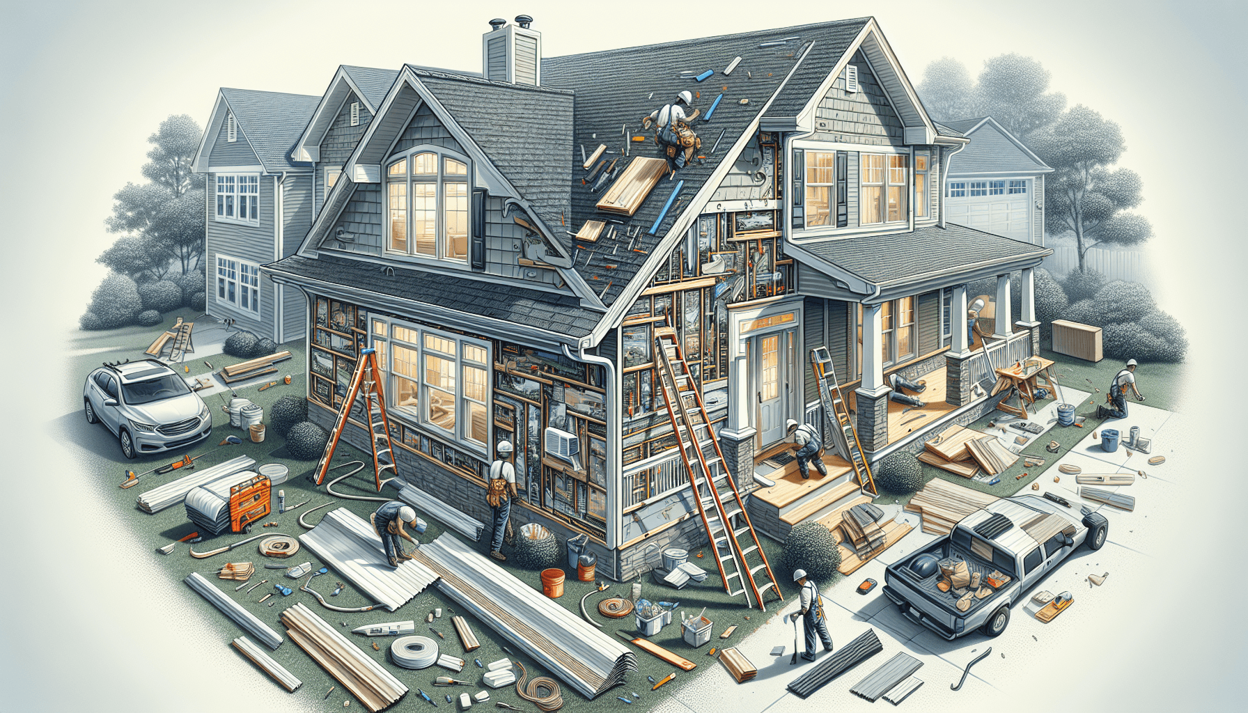 Siding + Gutters